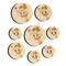 Sweet Fairy with Wand Wood Buttons for Sewing Knitting Crochet DIY Craft